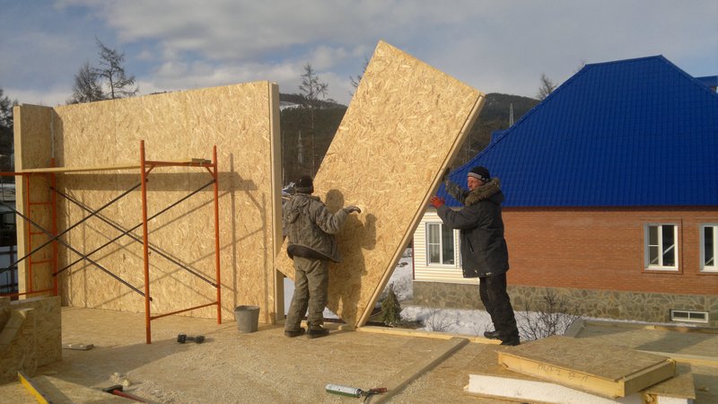 Строительство дома с использованием сип панелей