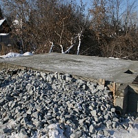 Фундамент ж/б плита