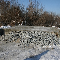 Фундамент ж/б плита