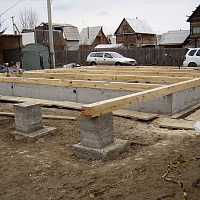 Ленточный фундамент