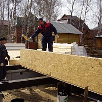 Монтаж перекрытий