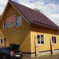 Монтаж кровли и окон