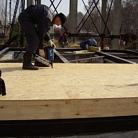 Монтаж перекрытий